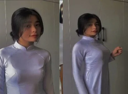 Mông tròn áo dài phê rên rỉ